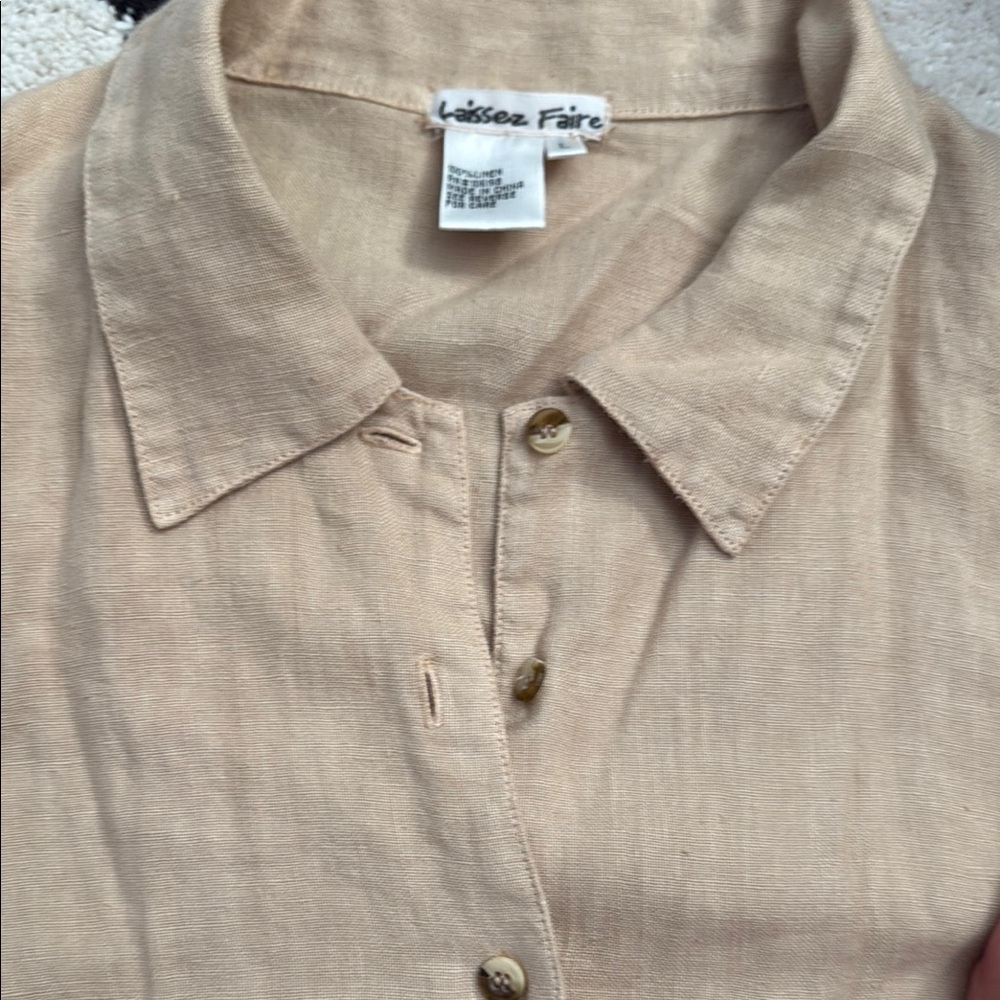 🚨SOLD 🚨
Laissez Faire 100% linen dress
